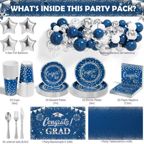 Ecomore backdrop with Congrats Grad creates a perfect photo moment