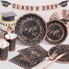 Ecomore 68-piece balloon kit adds rose gold accents for festive decor