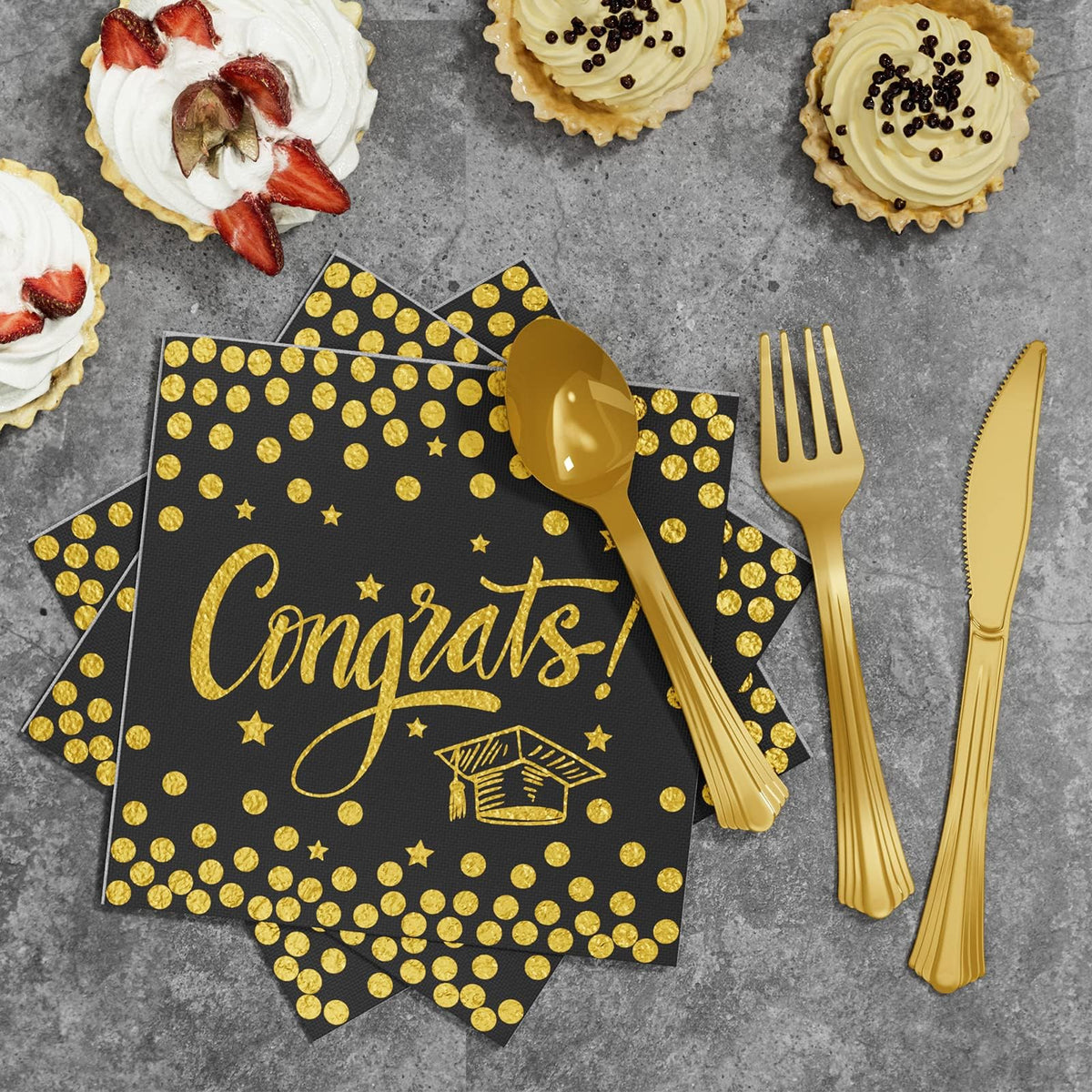 Ecomore graduation cutlery set—matchy utensils for a tidy setup.