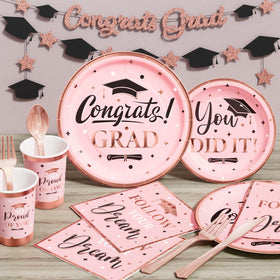 Ecomore graduation dessert plates 7inch elevate dessert presentation.