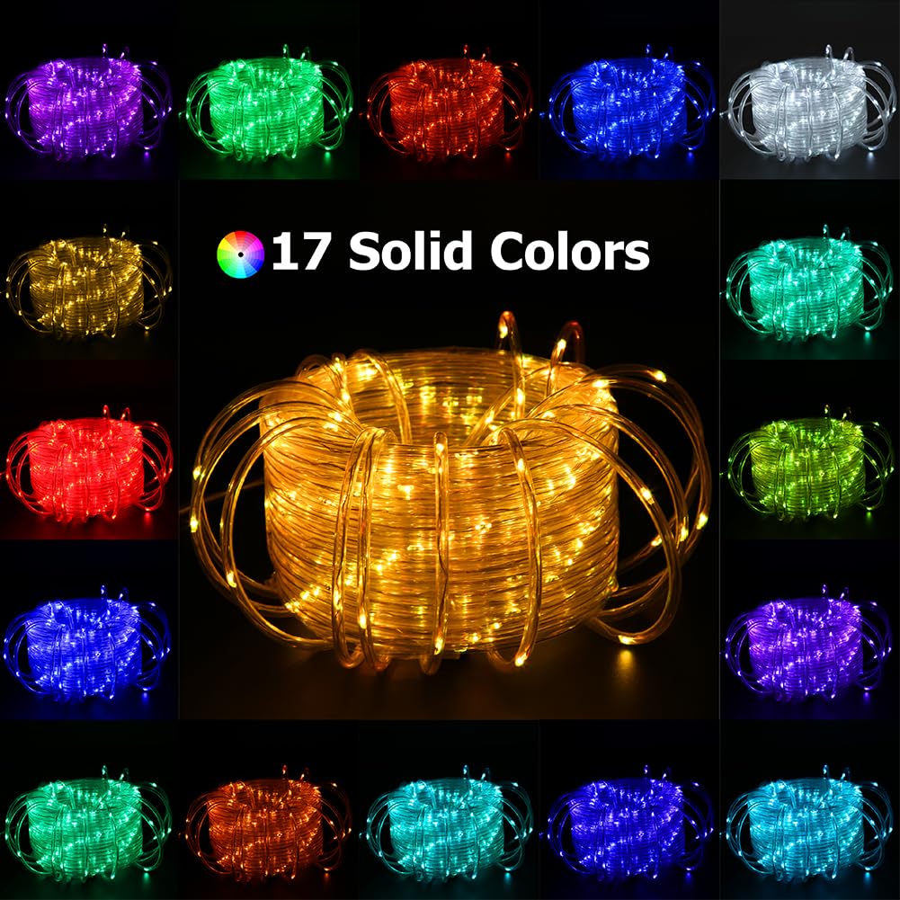 EcoMyLife patriotic red white blue lights for festive outdoor displays.