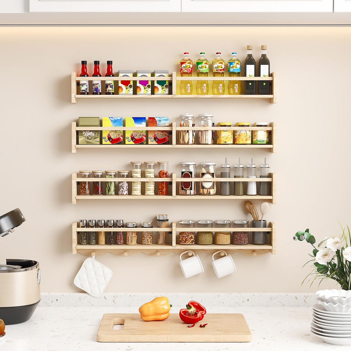 ECOOCE helps create a cozy reading corner with tidy wall display.