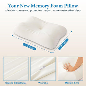 EcoPillo pillow adapts to back, side, and stomach sleeping for versatile comfort