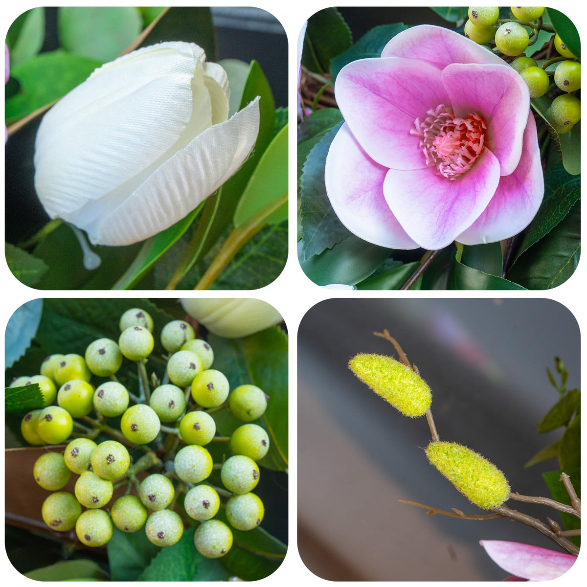 Durable artificial flowers from EcoRing require no upkeep
