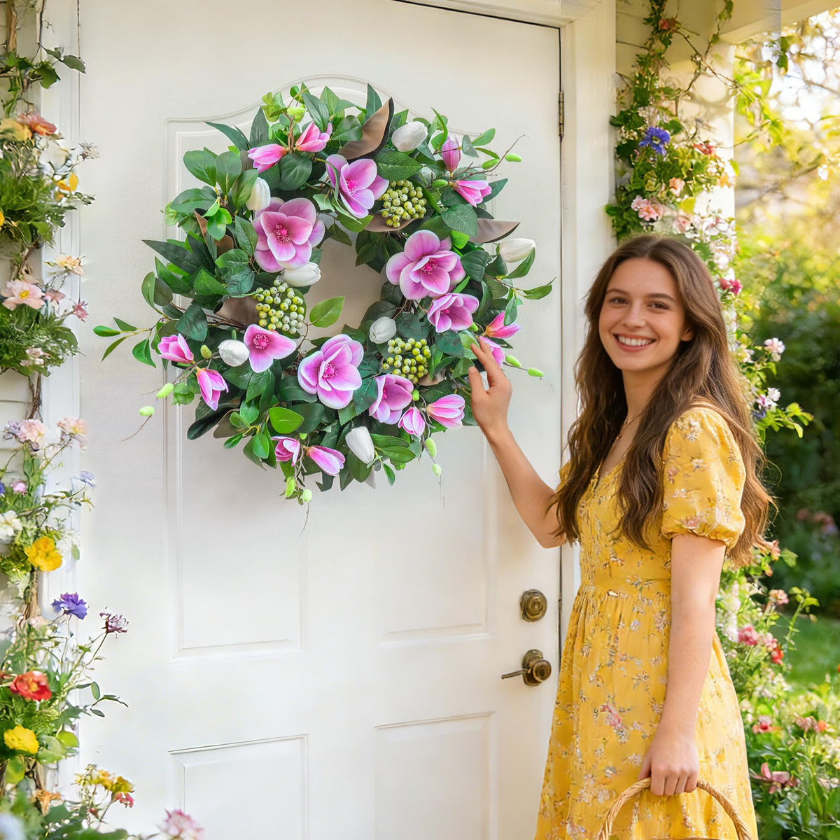 EcoRing gift-ready wreath perfect for housewarmings or seasonal gifting