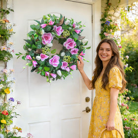 EcoRing gift-ready wreath perfect for housewarmings or seasonal gifting