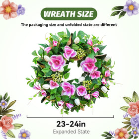 EcoRing wreath suited for spring to summer transitions
