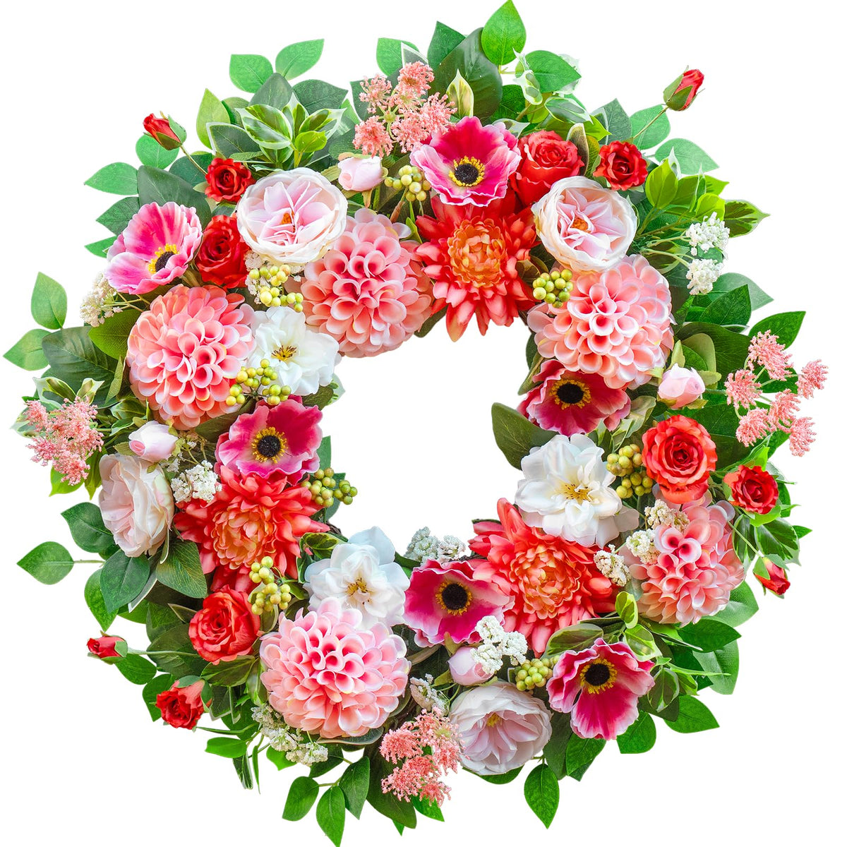 EcoRing wreath suitable for indoor or covered outdoor display