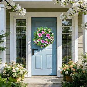 EcoRing wreath suitable for indoor or covered outdoor use