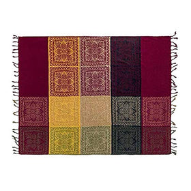 Edcooy Boho Throw Blanket ready for machine wash and care.