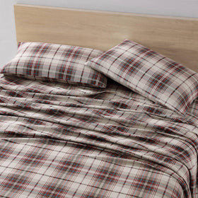 Eddie Bauer flannel queen pillowcases deliver softness and secure pillow fit