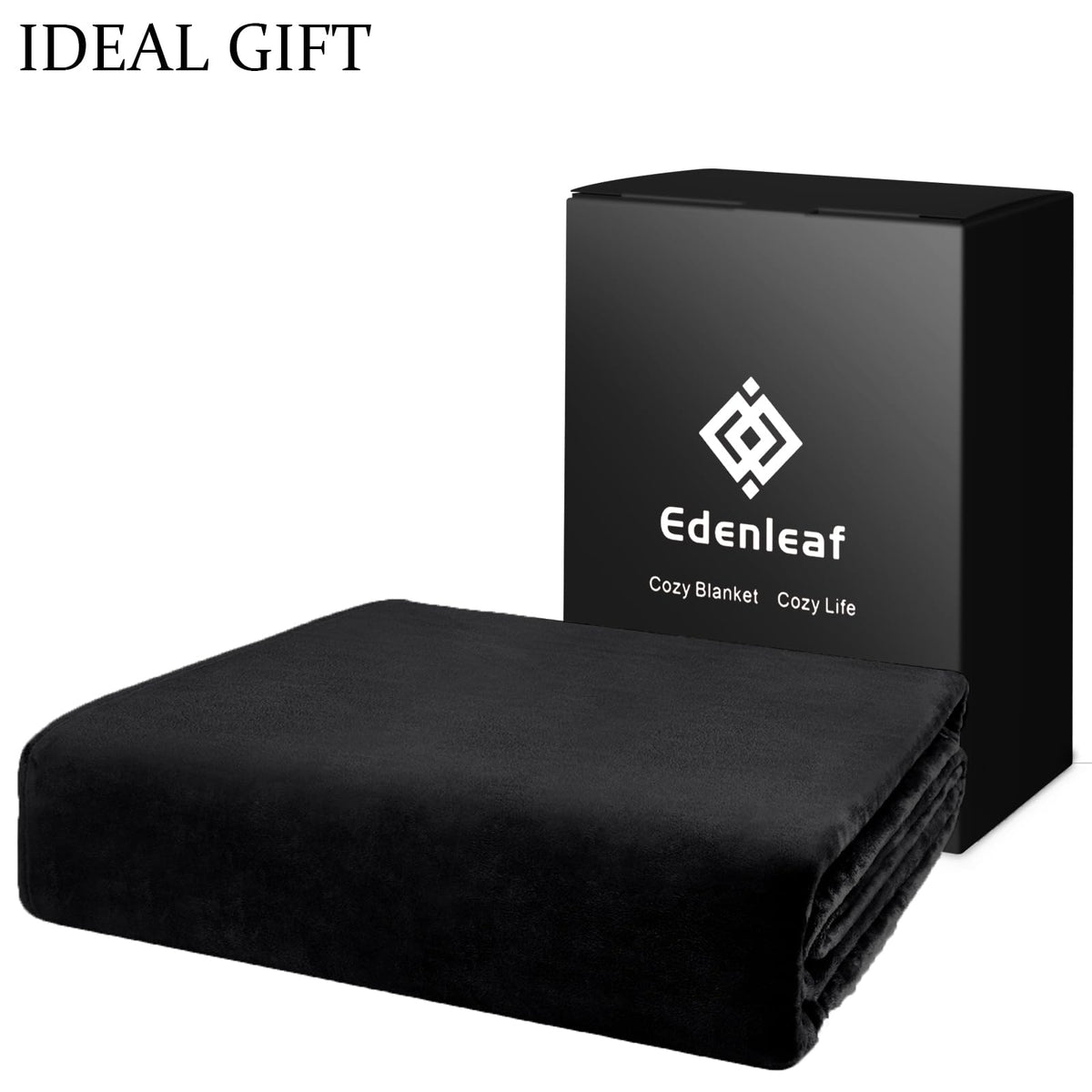 Edenleaf bedroom/sofa draped blanket adds everyday cozy warmth.