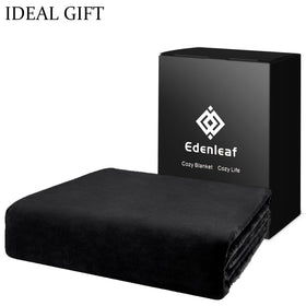 Edenleaf bedroom/sofa draped blanket adds everyday cozy warmth.