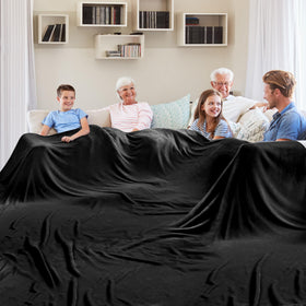 Edenleaf giant blanket folded for display, ideal for sharing warmth with the family.
