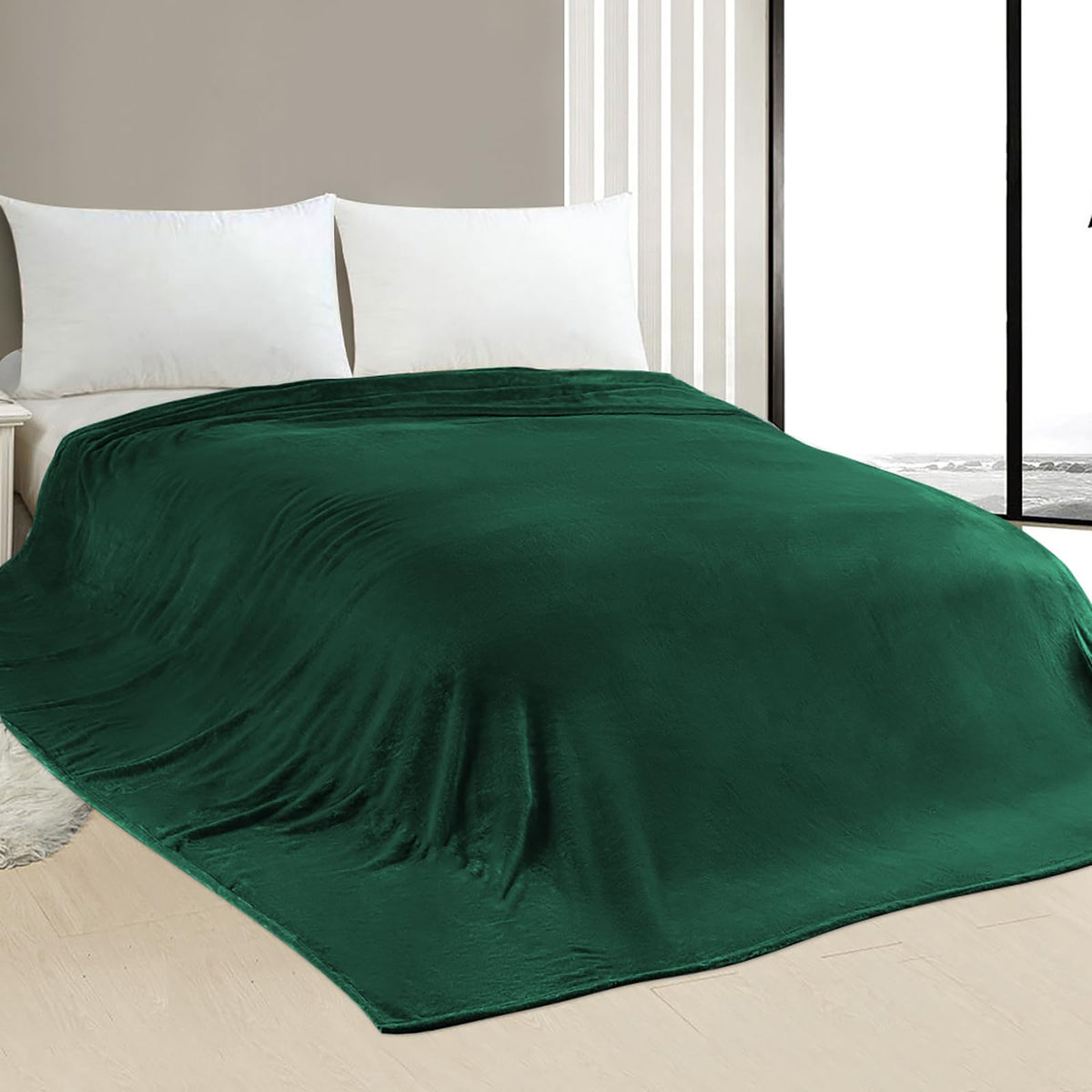 Edenleaf Oversized Blanket 120x120 on sofa for cozy lounging and sharing.