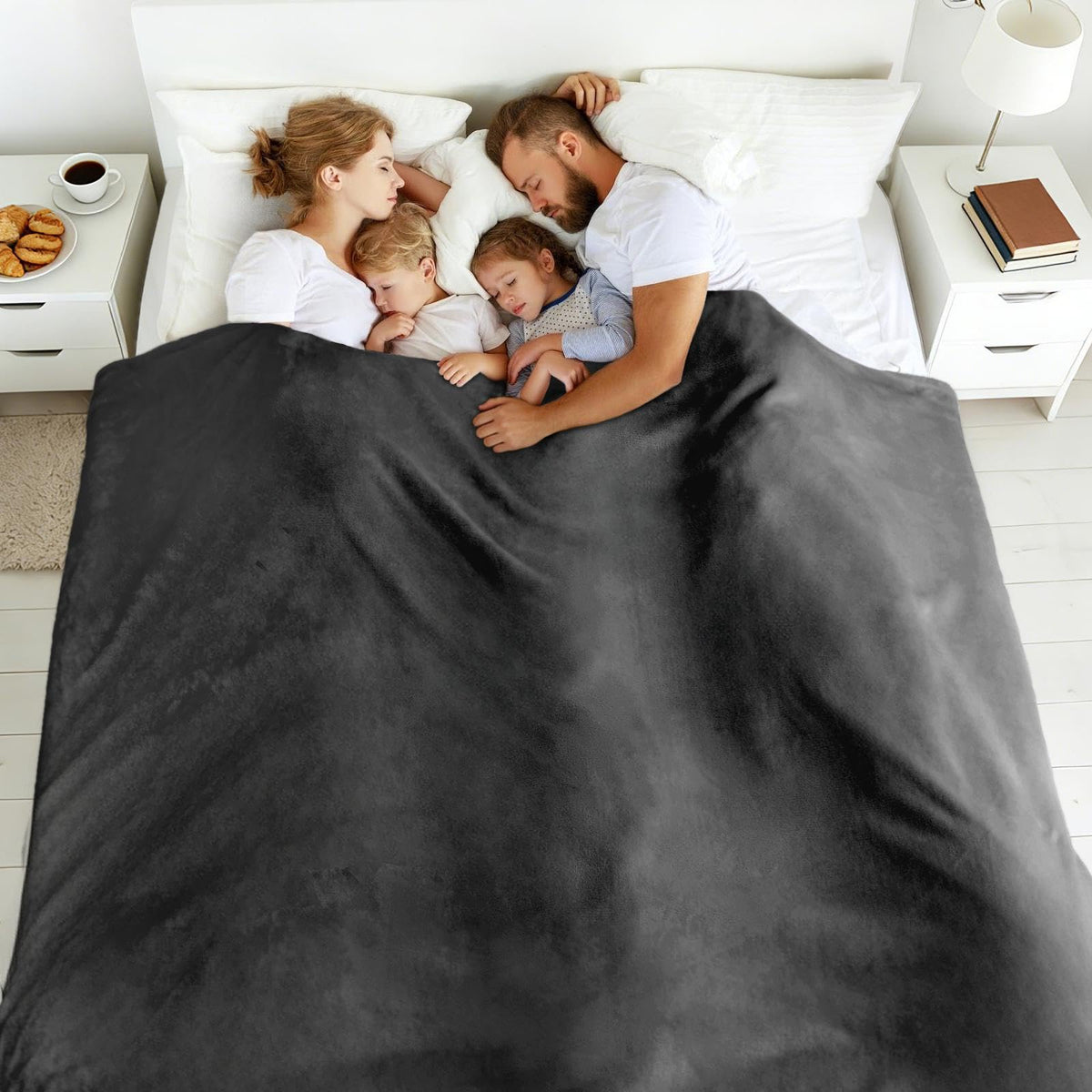 Edenleaf soft flannel fleece blanket feels cozy and skin-friendly.