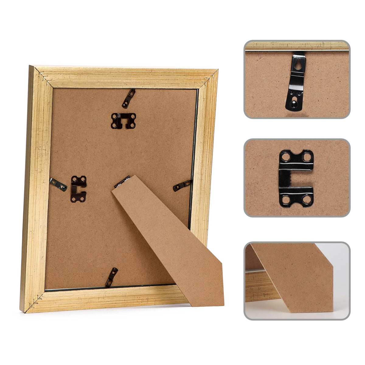 Clear plexiglass protects documents while keeping colors vibrant.