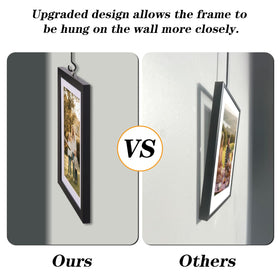 Edenseelake Exhibit 4x6 frame, adjustable layout for changing memories.