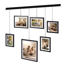 Edenseelake Exhibit beam display showing a multi-frame wall gallery for flexible arrangement.