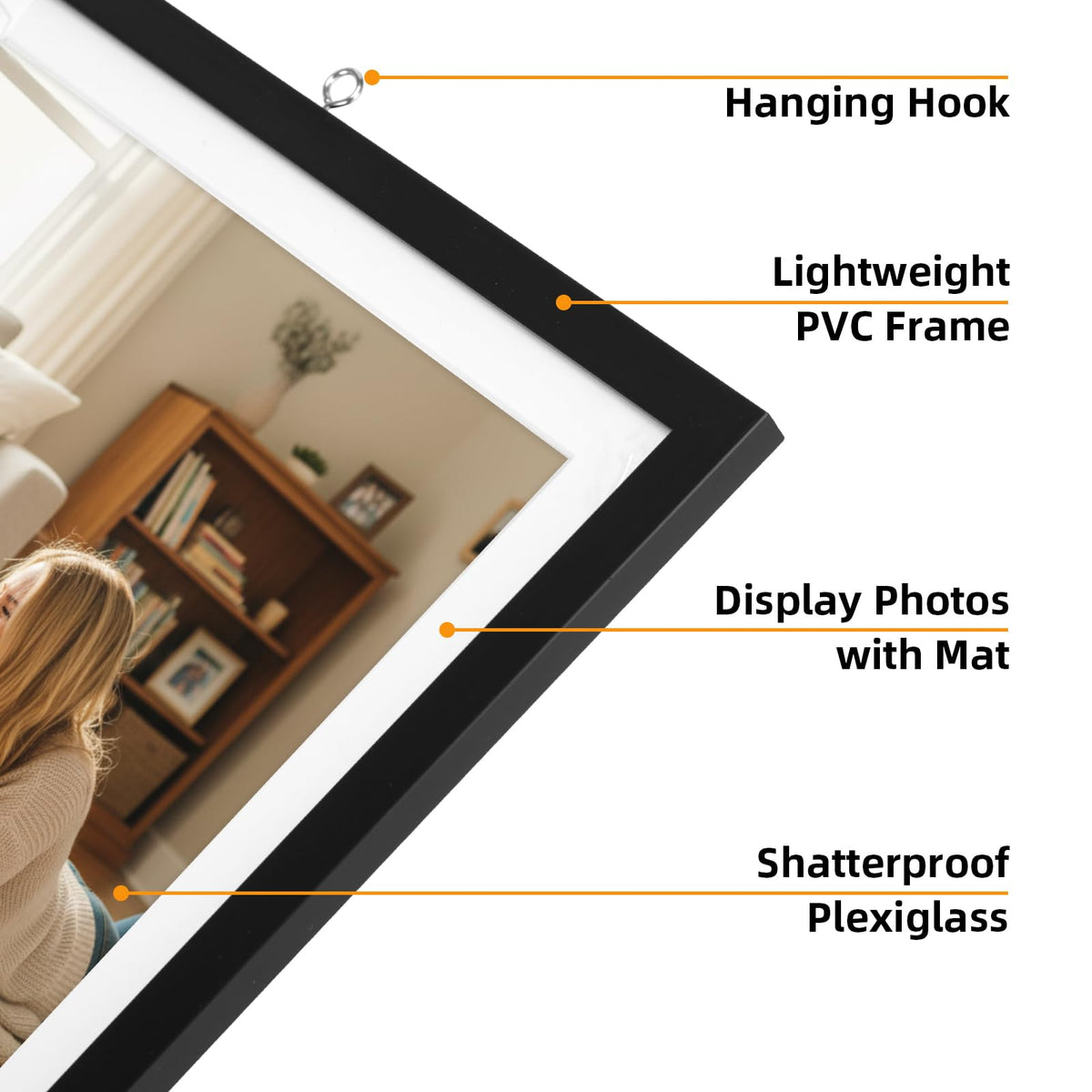 Edenseelake Exhibit wall-hanging kit, quick, hassle-free mounting.