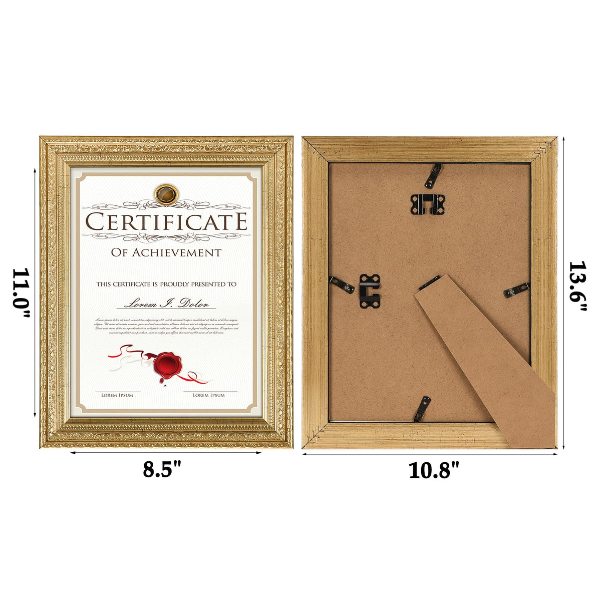 Set of two frames from Edenseelake complements desks, shelves, and walls.