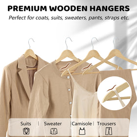 Edergoo 360 degree hook for convenient hanging in tight closets.