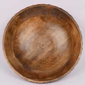 EDHAS mango wood bowl organizer for keys and remotes in entryways.