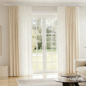 Edidonson curtain rod supports light to medium-weight curtains with reliable strength.