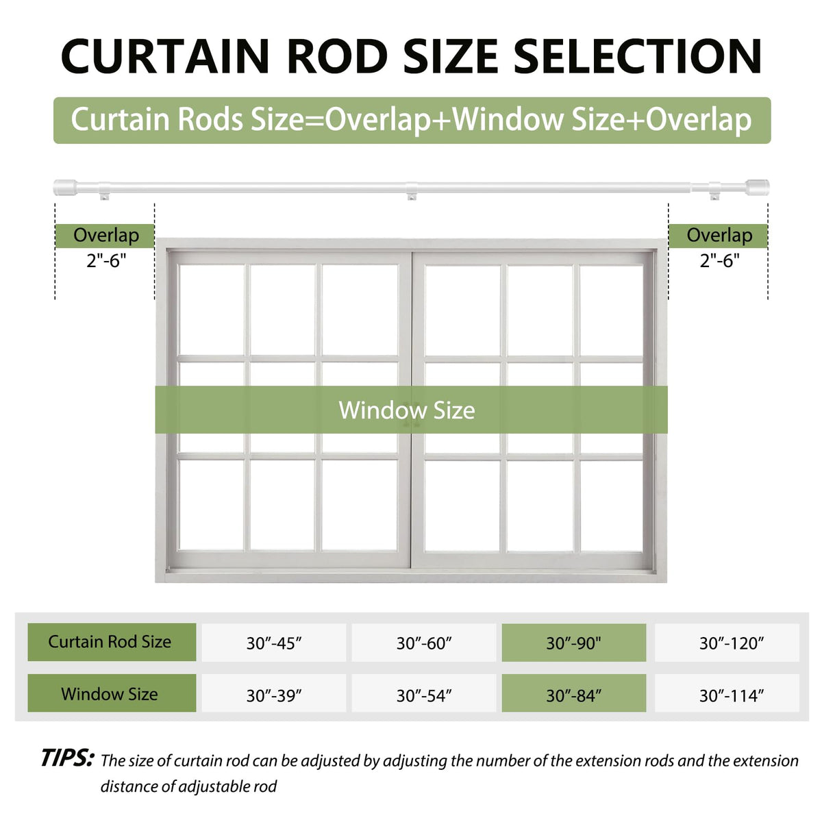 Edidonson white curtain rod brackets for secure mounting and quick setup.