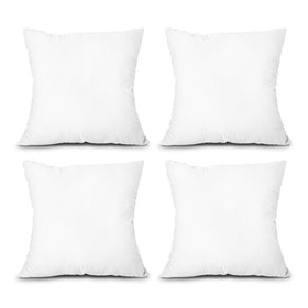 EDOW throw pillow insert 18x18 white for versatile sofa styling