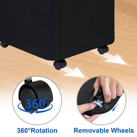 efluky bamboo handles and removable liner simplify carrying and sorting