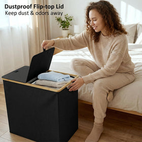 efluky easy-assembly hamper installs quickly with clear instructions.