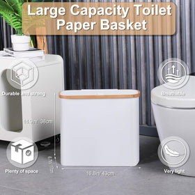 efluky free-standing bathroom organizer keeps essentials neatly within reach