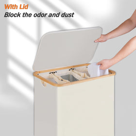 efluky hampers bamboo handles enable easy movement between rooms