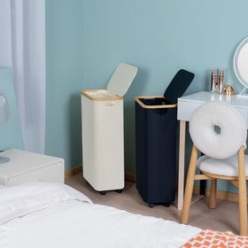 efluky lid design offers a neat look and protects fabrics from dust.