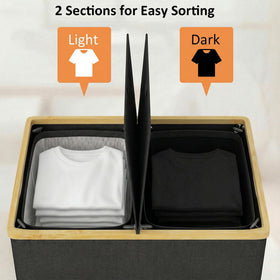efluky removable inner bags are washable, making laundry transport cleaner.