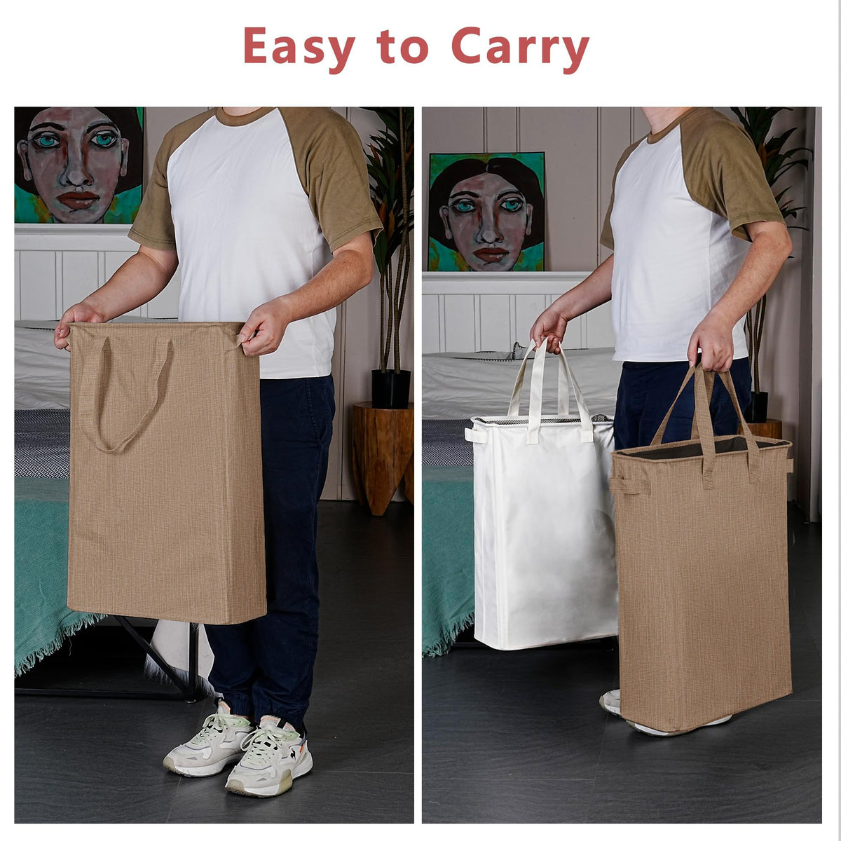efluky slim laundry basket dust-mesh cover helps keep clothes cleaner.