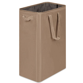 efluky Slim Laundry Basket front view highlights tall, space-saving design.