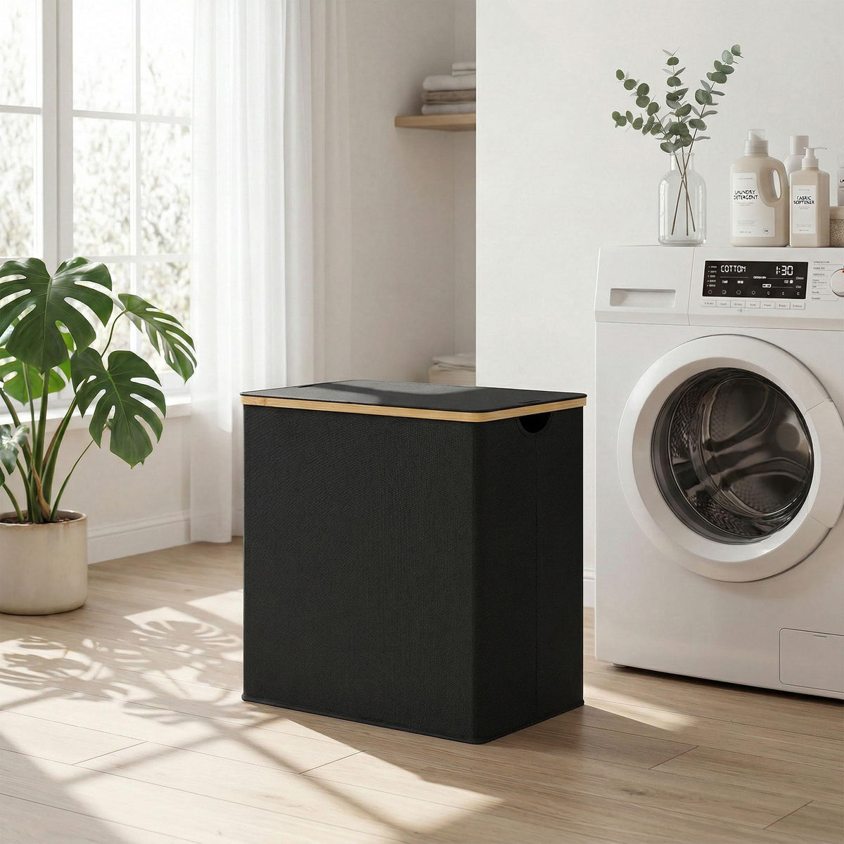 efluky stylish neutral design blends with bedrooms and bathrooms.