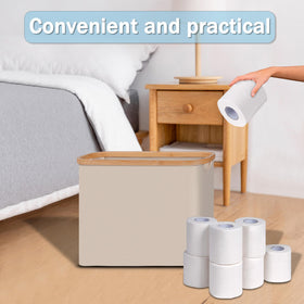 efluky toilet paper basket easy assembly you can set up quickly