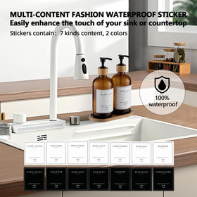 Eggs Sound 14 waterproof labels for easy, durable labeling.