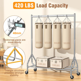 EAGMAK wheels closeup illustrating high load casters with smooth rolling and brakes