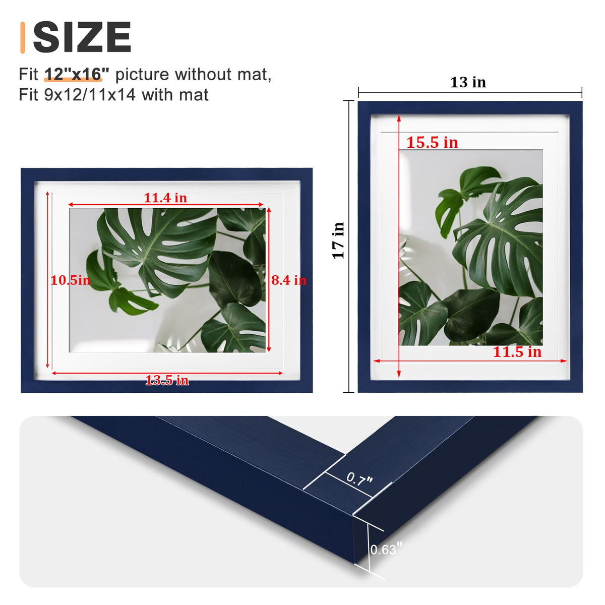 Egofine 11x14 mat opening for elegant presentation of portrait photos.