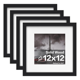 Egofine 12x12 frame on wall ready to display photos.