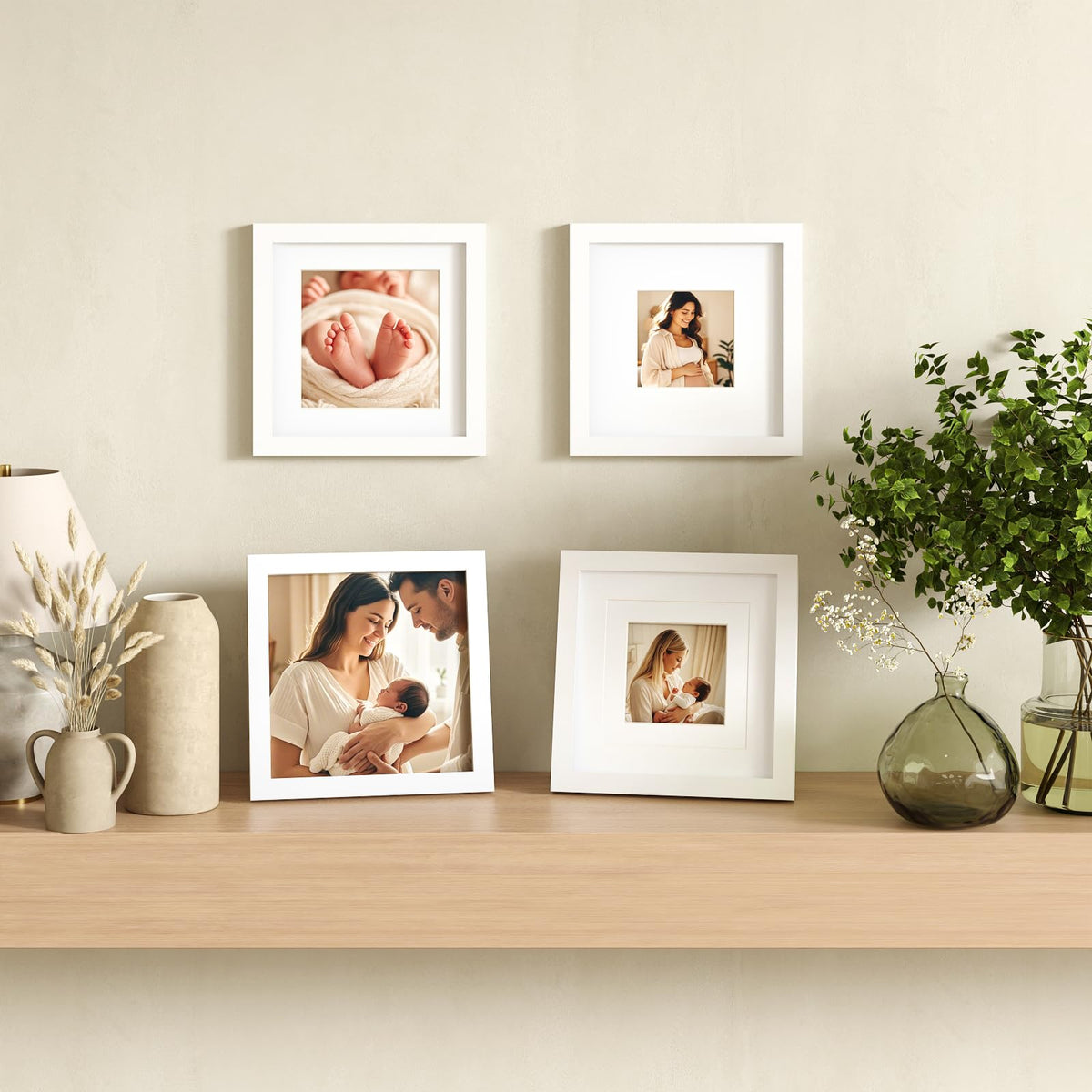 Egofine 8x8 frame shipping protects memories with corner guards and sturdy packaging.