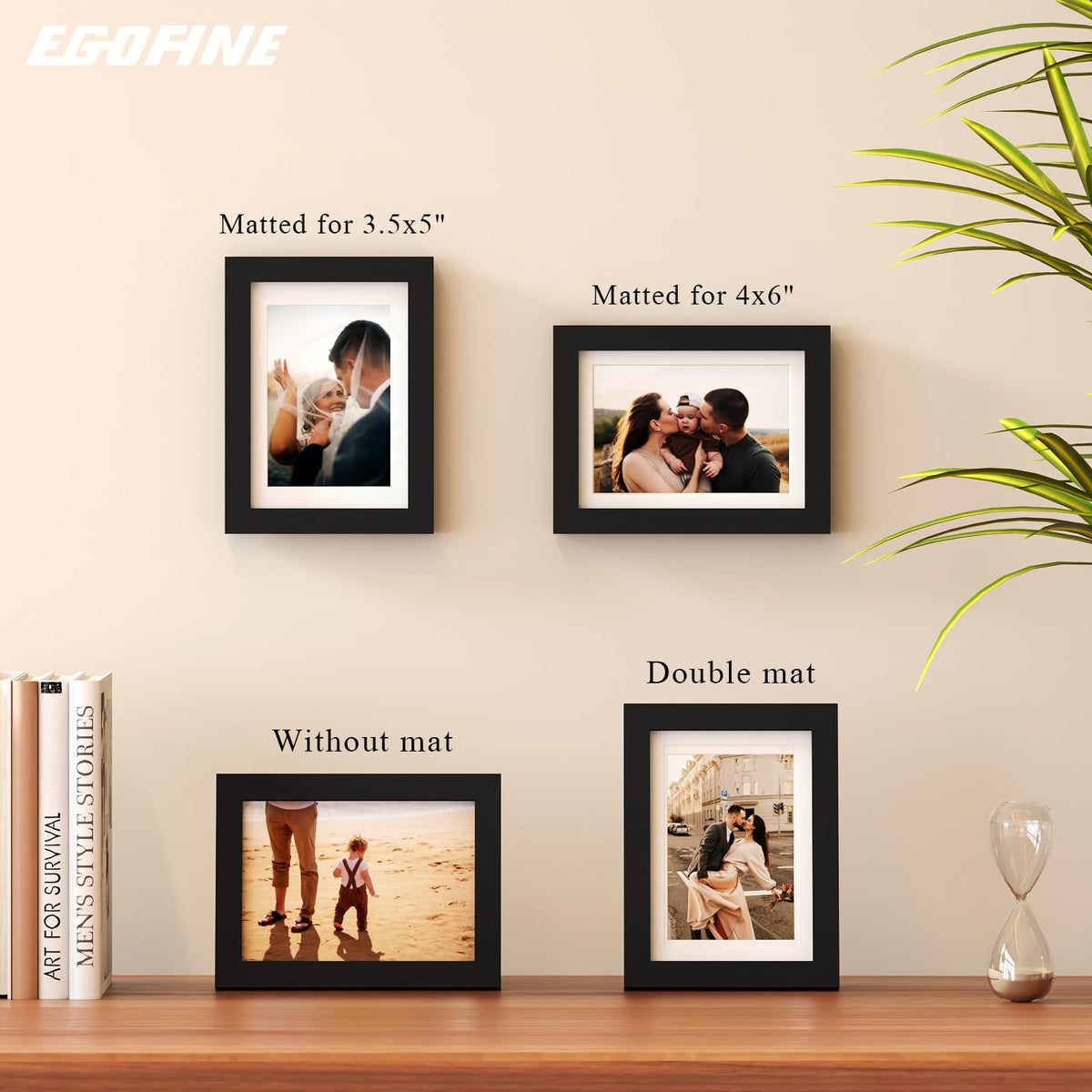 Egofine back loading mechanism illustrates quick photo swapping