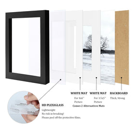 Egofine wall mount hanger demonstrates easy portrait or landscape installation