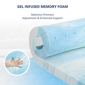 EGOHOME removable breathable cover for easy cleaning and fresh sleep surface