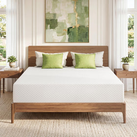 EGOHOME Twin XL memory foam mattress shows balanced support for all sleep positions.