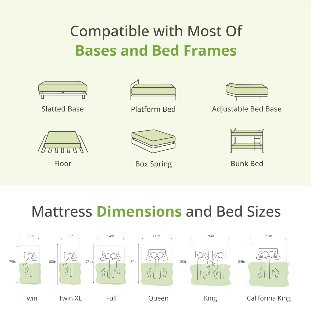 EGOHOME versatile sleep solution suitable for small spaces and guest rooms.